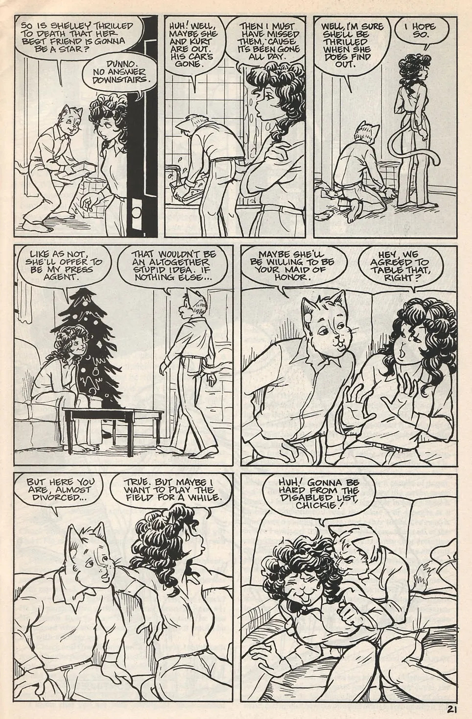 Omaha Fantagraphics #4 [Reed Waller & Kate Worley] - Page 23