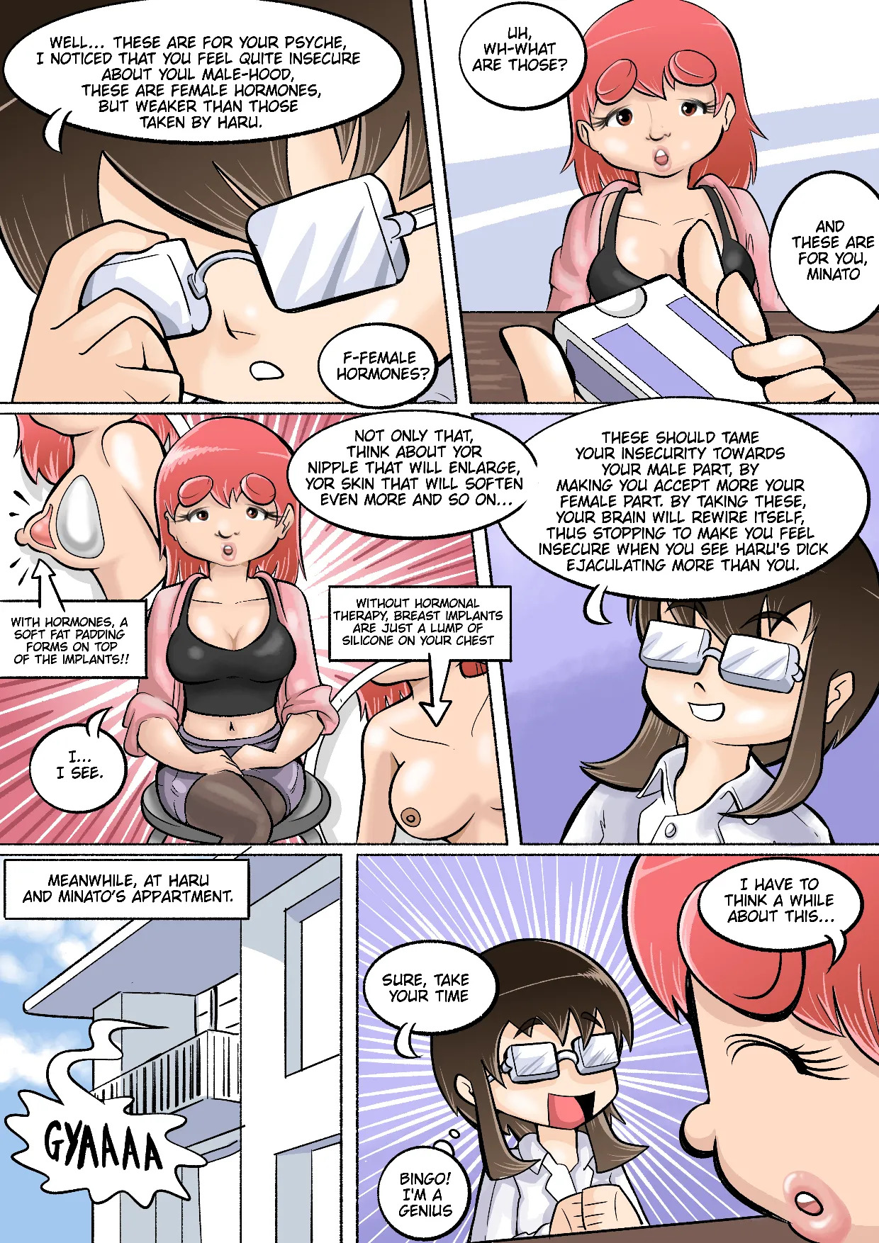 (uncensored) I tried female hormones to become a crossdresser Idol [Ongoing] - Page 13