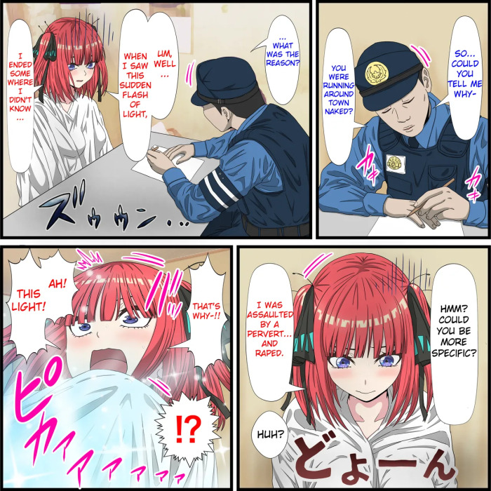 [Banana Style] An App Where You Can Have Sex With Anime Characters 20, Harem Chapter (Gotoubun no Hanayome) [English]