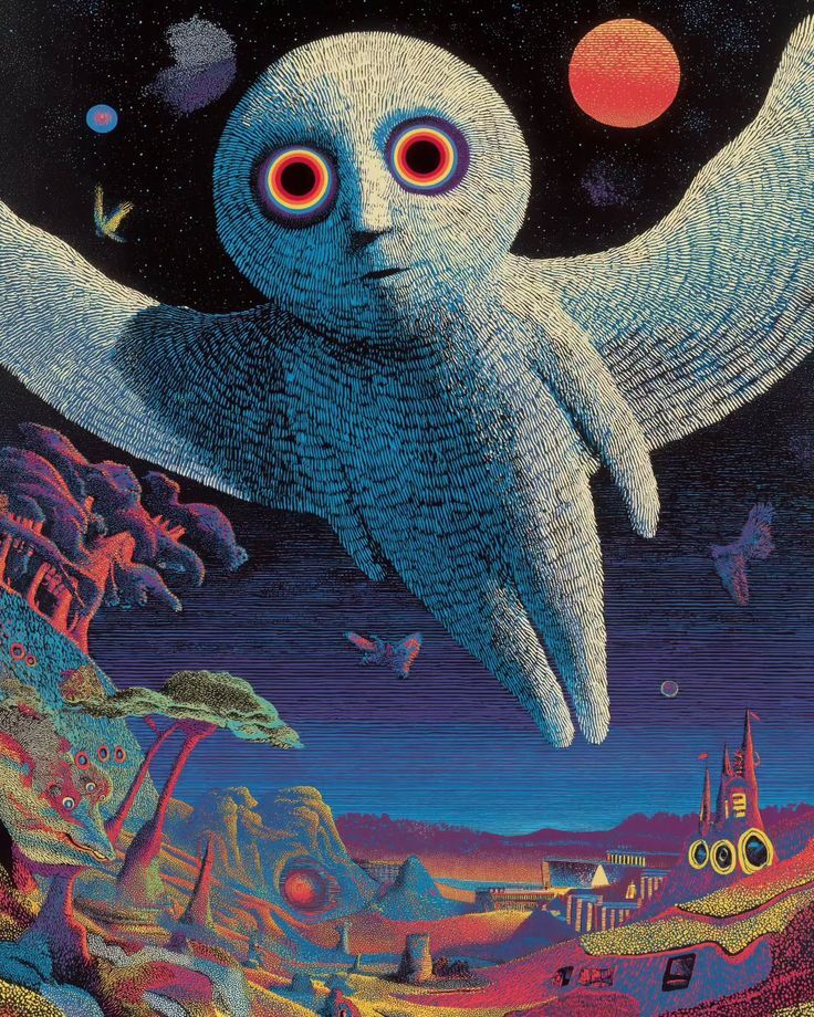 Psychedelic and surreal art from pinterest - Page 76