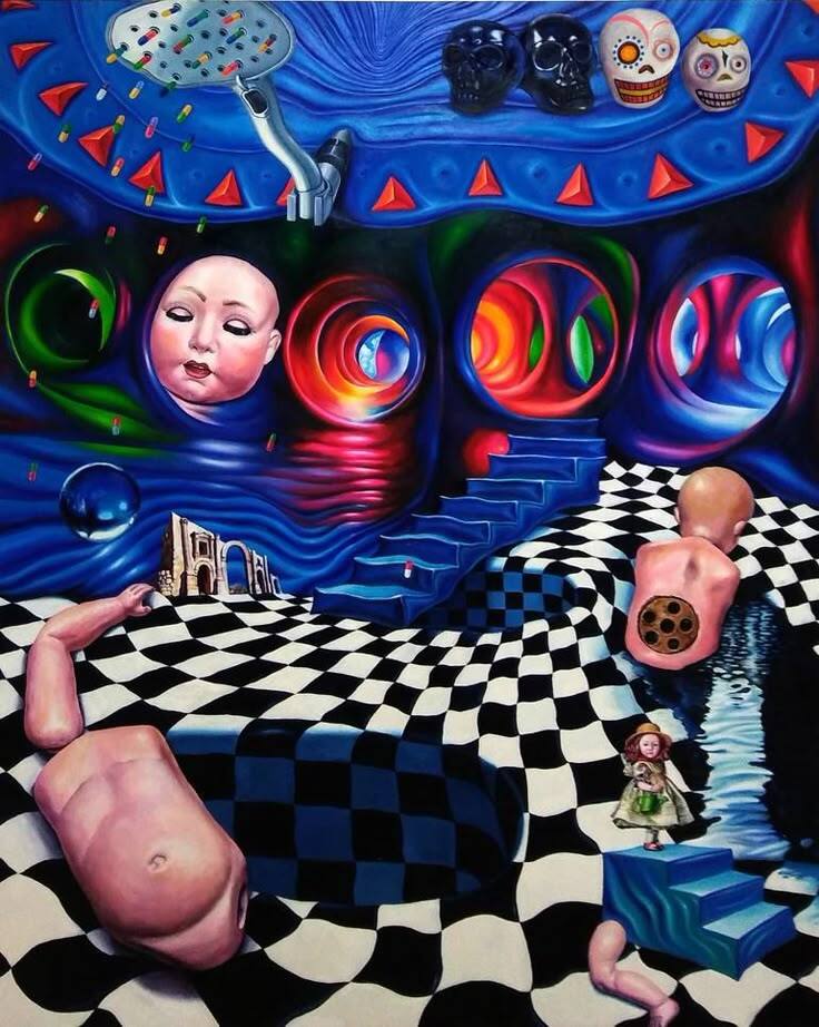 Psychedelic and surreal art from pinterest - Page 84