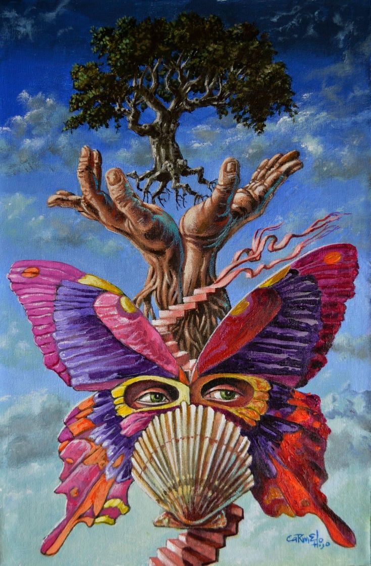 Psychedelic and surreal art from pinterest - Page 89