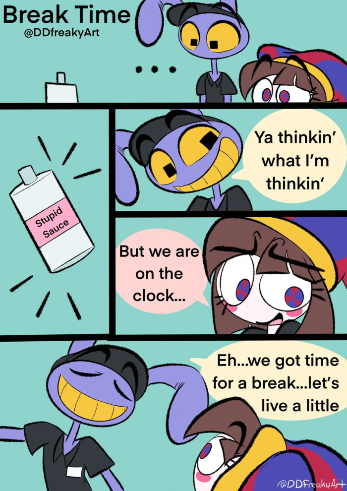 [DDfreakyart] Break Time