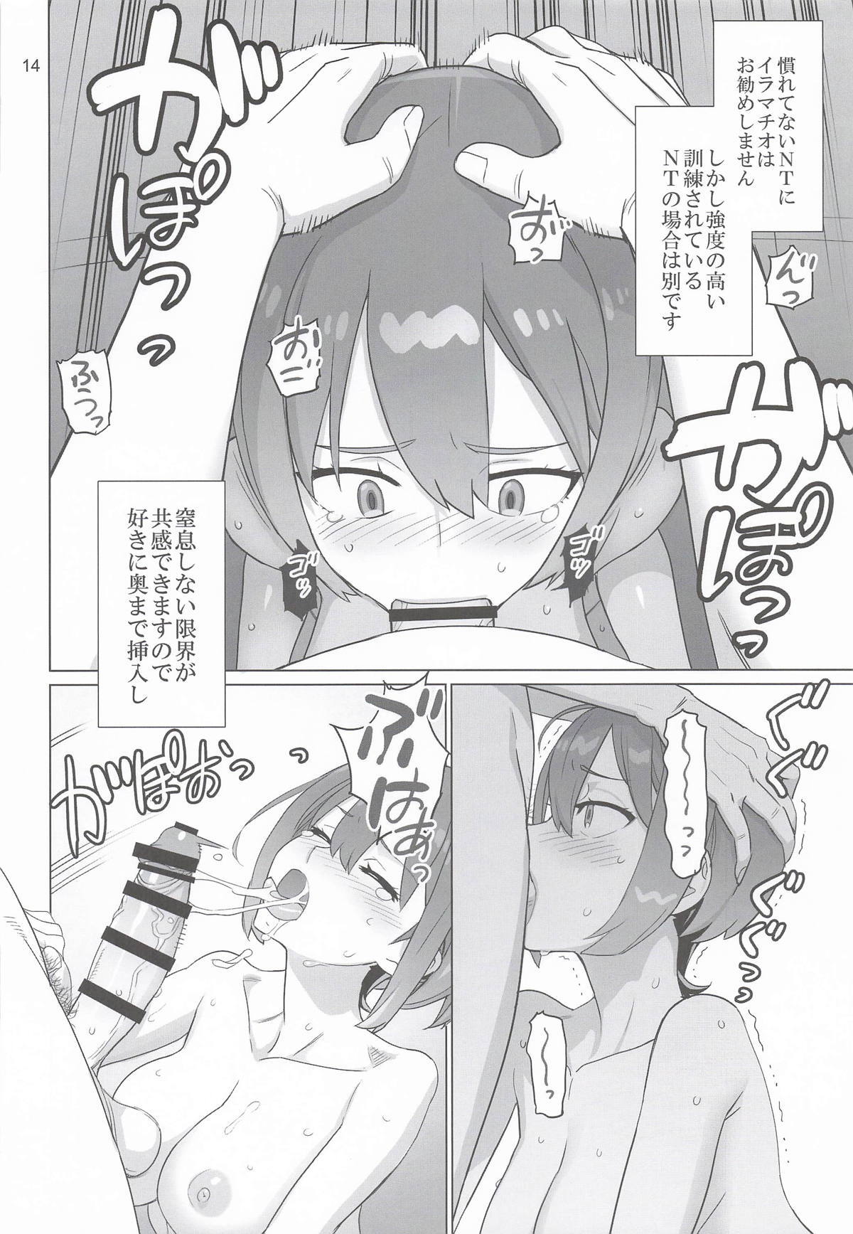 [Digital Accel Works (INAZUMA)] ジオン軍極秘NT繁殖強化推進計画 実習記録確認事項周知徹底広報ビデオ補足要綱 (機動戦士GundamGQuuuuuuX) - Page 13