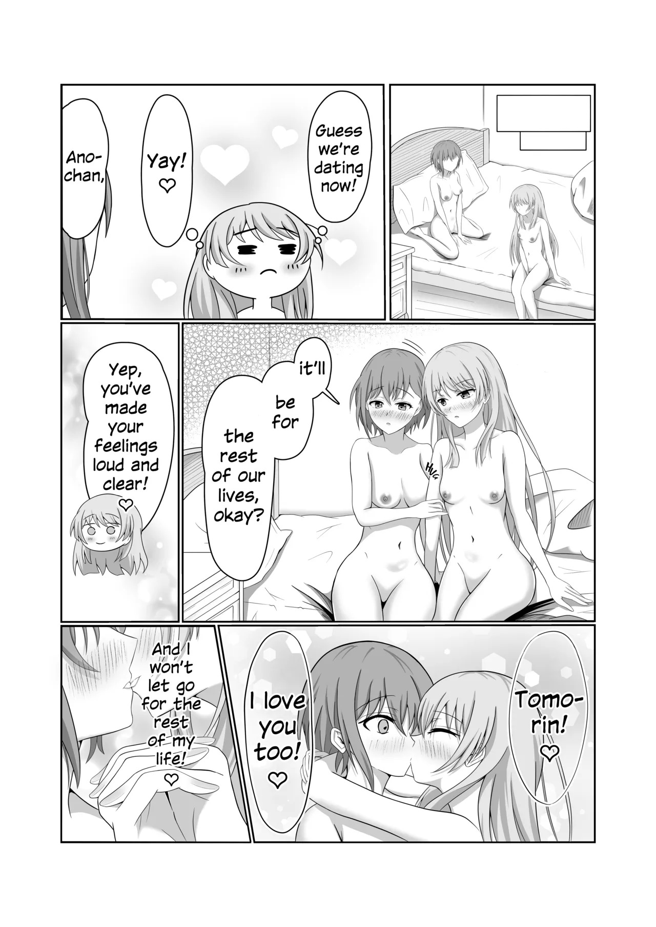 [Sato to Shio] Ryoukataomoi no Tomori to Anon ga Hajimete Yuri Ecchi Suru Hon | Mutually Requited Tomori and Anon Have Their First Time Together (BanG Dream! It's MyGO!!!!!) [English] [Digital] - Page 27