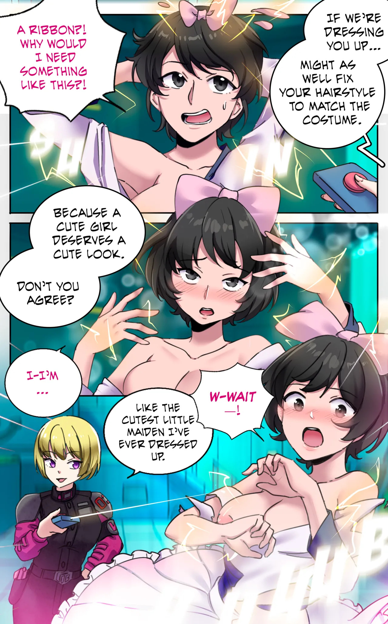 [MeowWithMe x Milda007] Female Clothing Vaporization of Shame [on-going] - Page 11