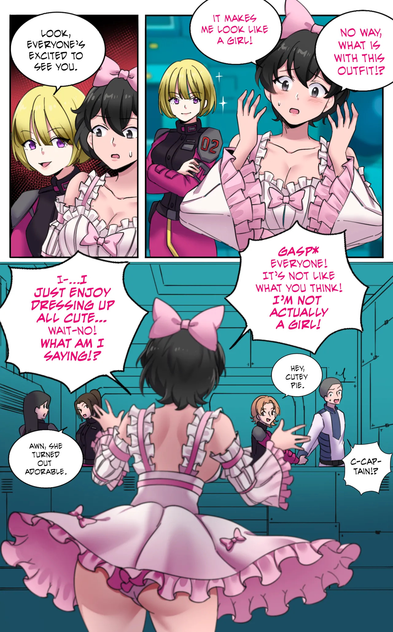 [MeowWithMe x Milda007] Female Clothing Vaporization of Shame [on-going] - Page 14