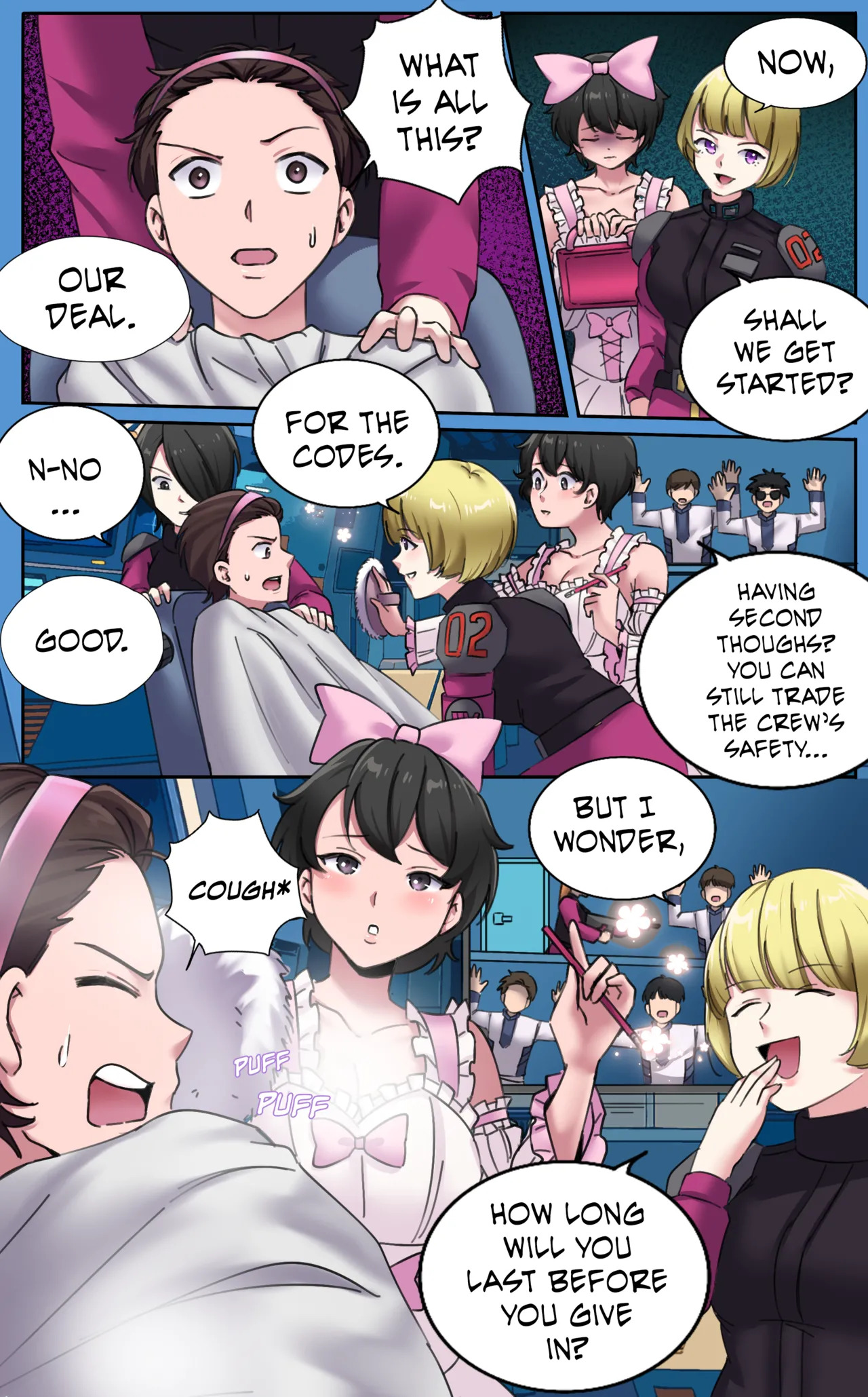 [MeowWithMe x Milda007] Female Clothing Vaporization of Shame [on-going] - Page 17
