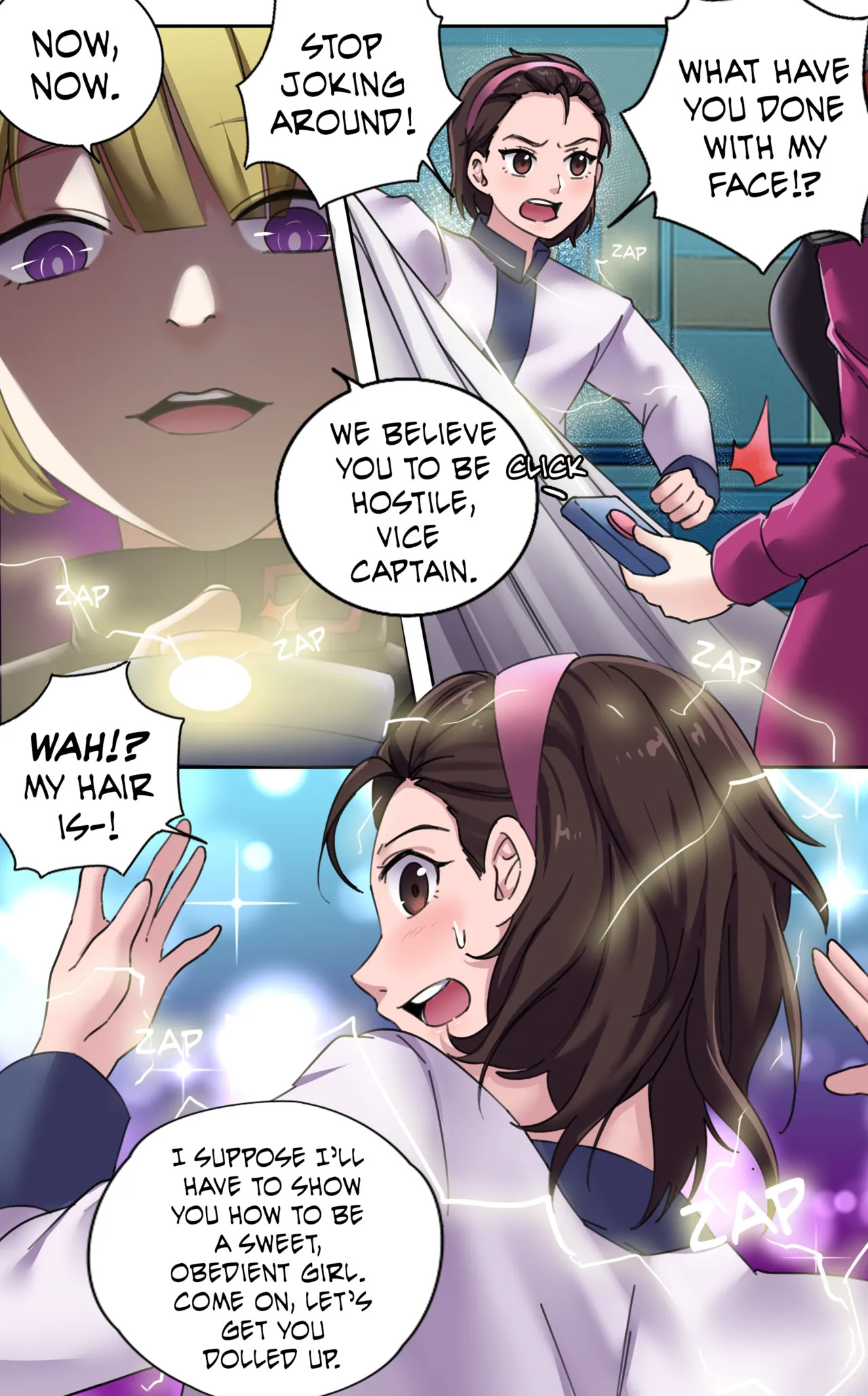 [MeowWithMe x Milda007] Female Clothing Vaporization of Shame [on-going] - Page 19