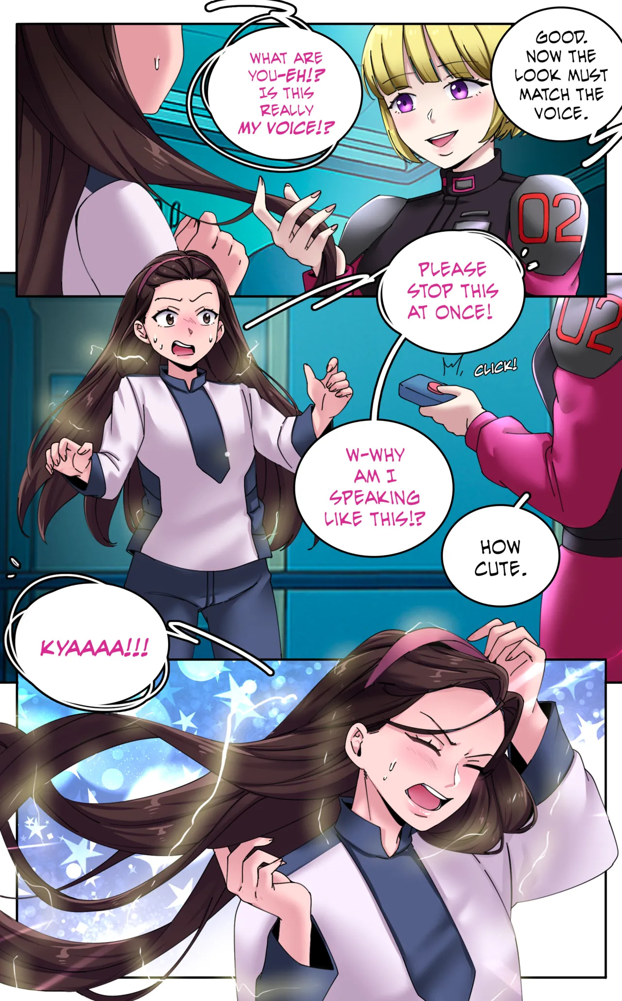 [MeowWithMe x Milda007] Female Clothing Vaporization of Shame [on-going] - Page 21