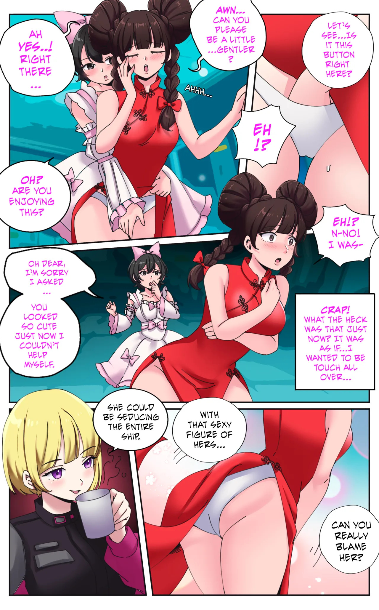 [MeowWithMe x Milda007] Female Clothing Vaporization of Shame [on-going] - Page 26