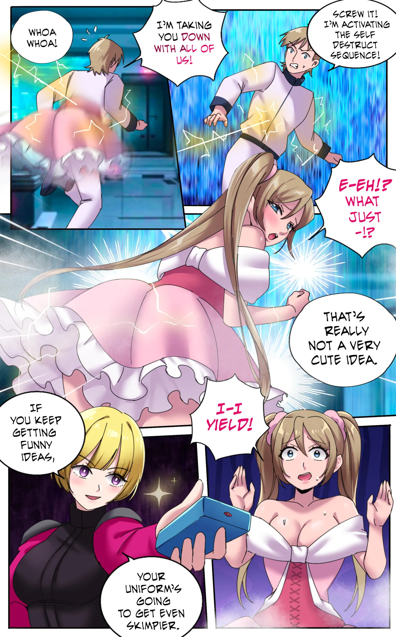[MeowWithMe x Milda007] Female Clothing Vaporization of Shame [on-going] - Page 28