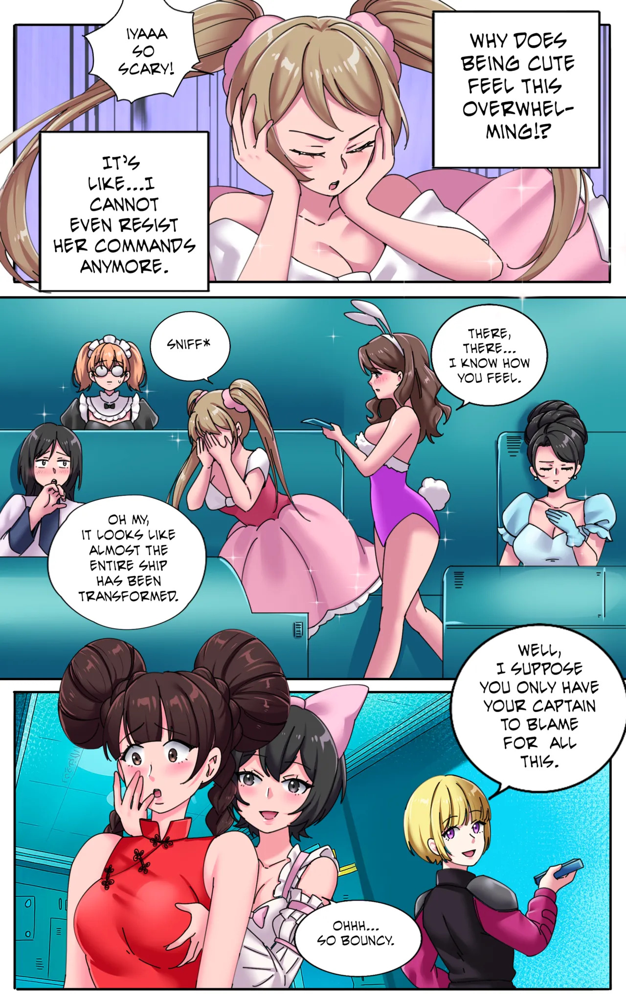 [MeowWithMe x Milda007] Female Clothing Vaporization of Shame [on-going] - Page 29
