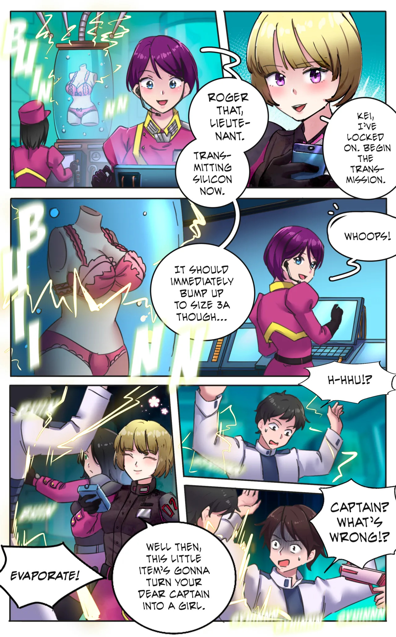 [MeowWithMe x Milda007] Female Clothing Vaporization of Shame [on-going] - Page 5