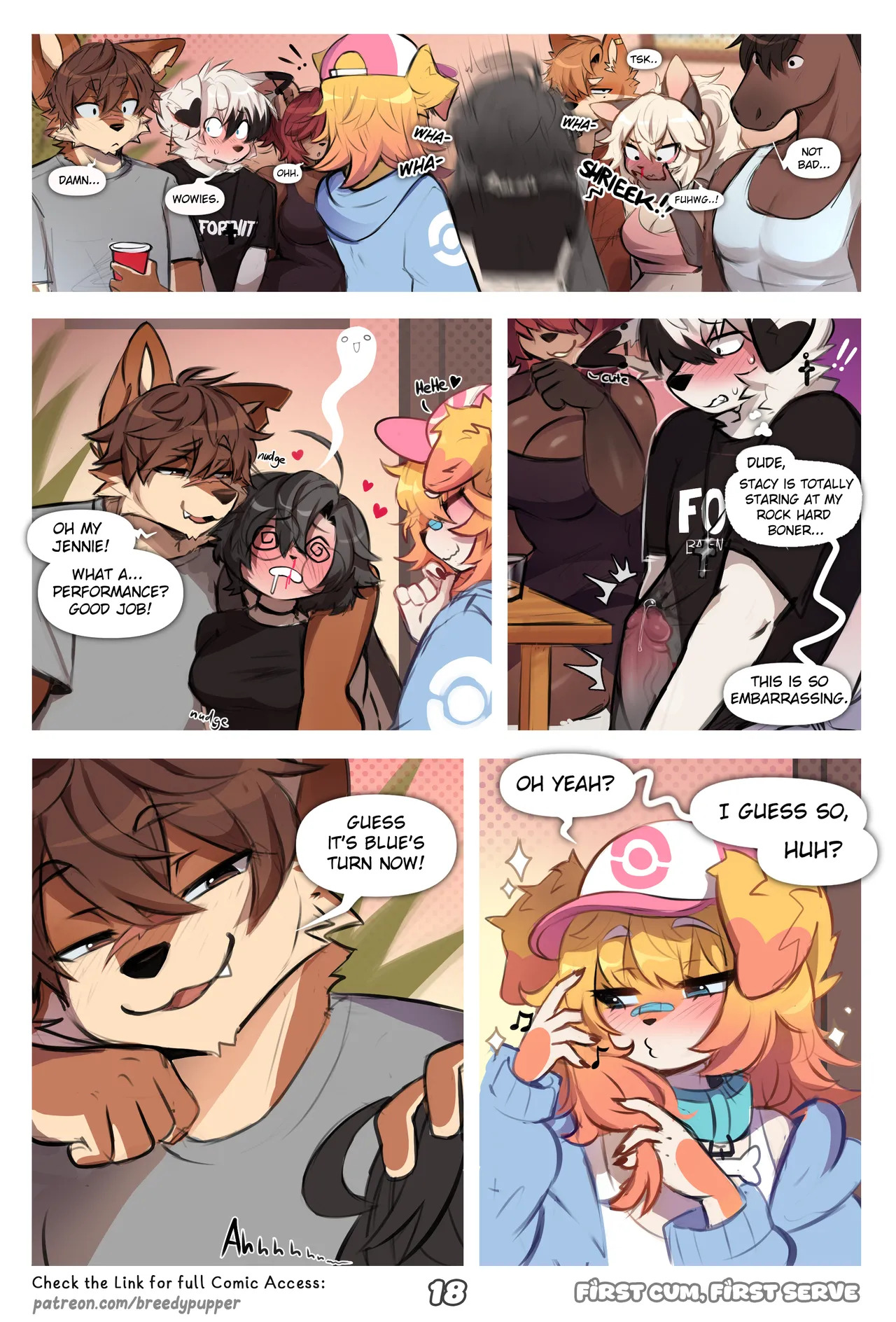 [Breedypupper] First Cum, First Serve! (Ongoing) - Page 19