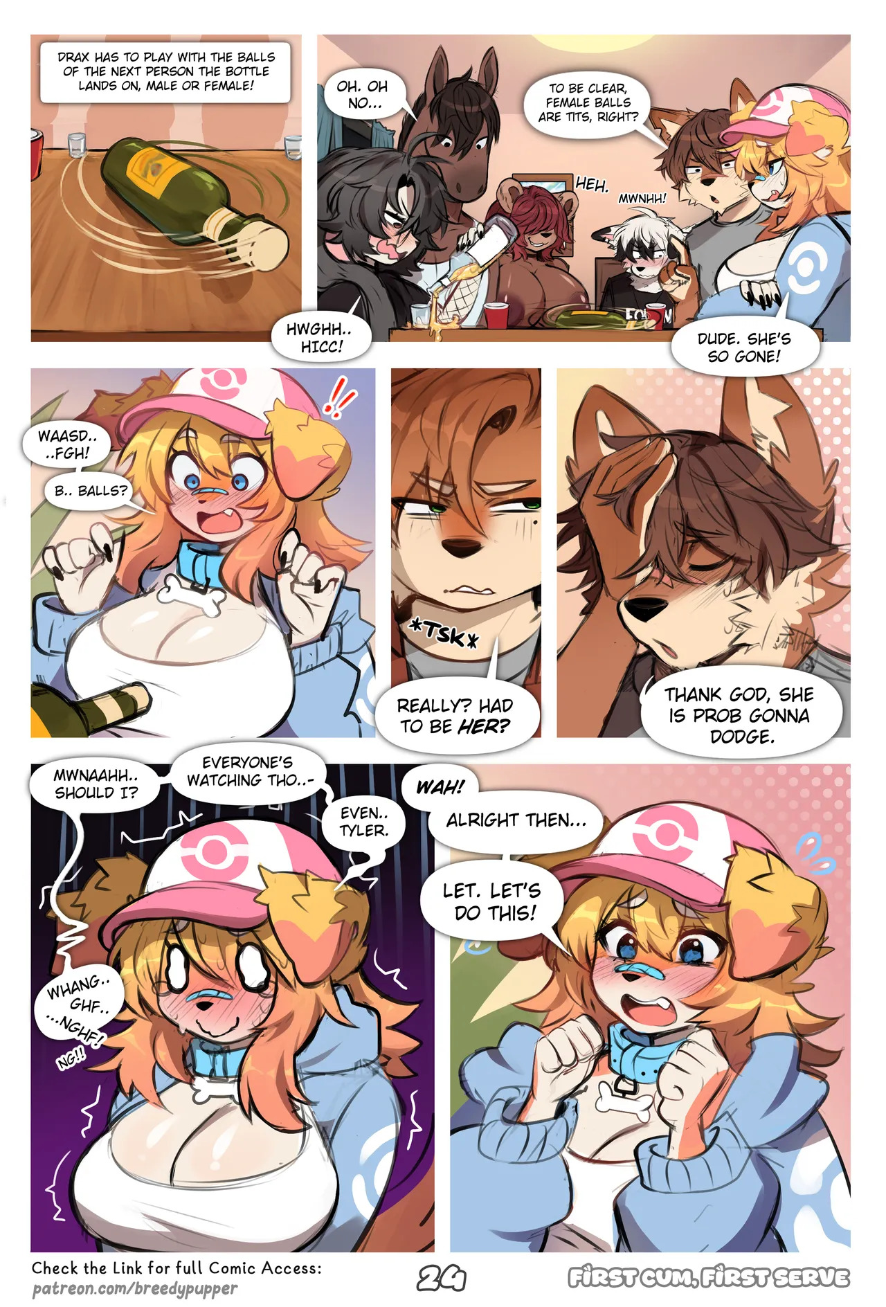 [Breedypupper] First Cum, First Serve! (Ongoing) - Page 25