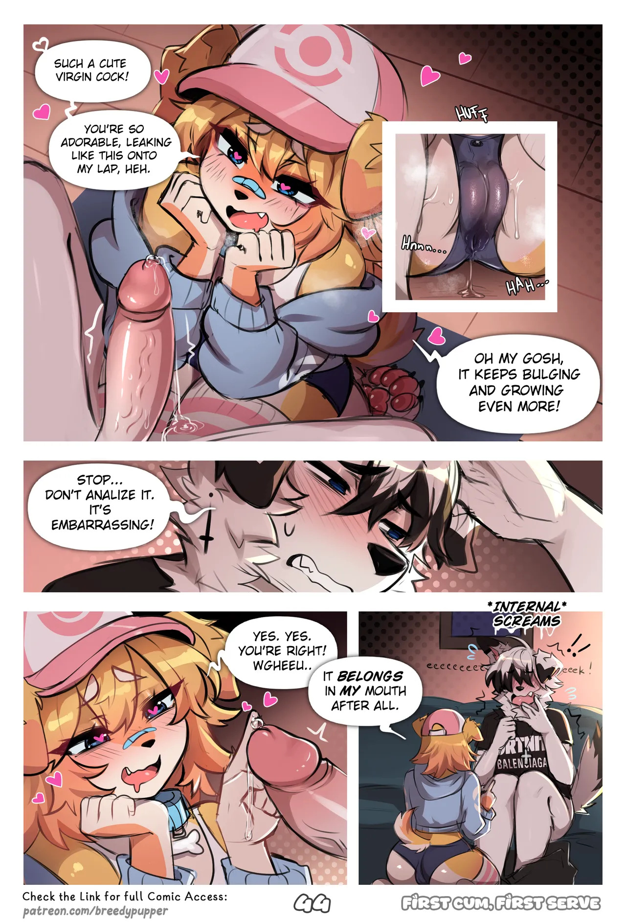 [Breedypupper] First Cum, First Serve! (Ongoing) - Page 45