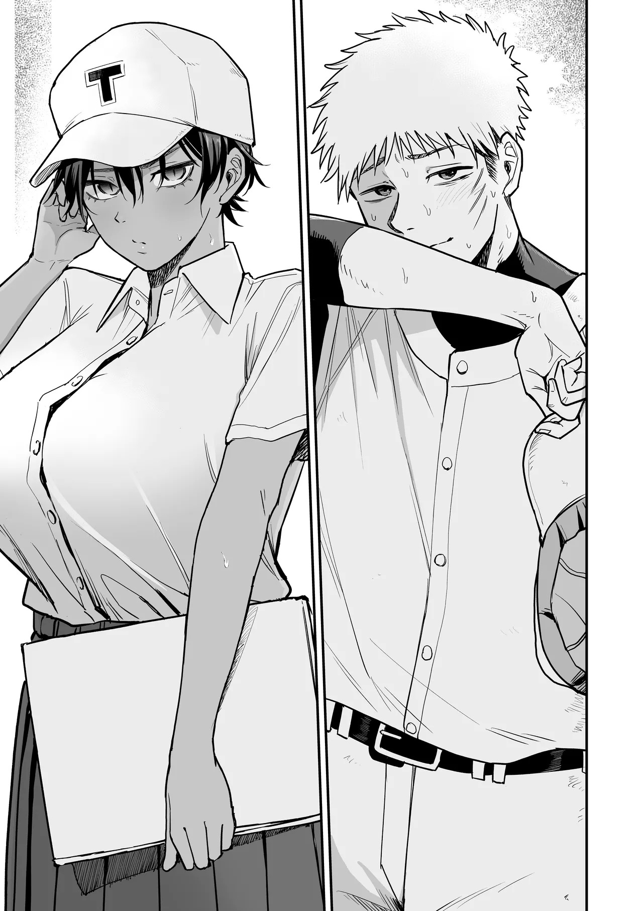 [Kitano Onsen] Kasshoku Buaisou Yakyuu-bu Manager no Yowami Nigitta | I Found the Grumpy, Brown-Skinned Baseball Manager's Weakness [English] [NudeSalad] - Page 54