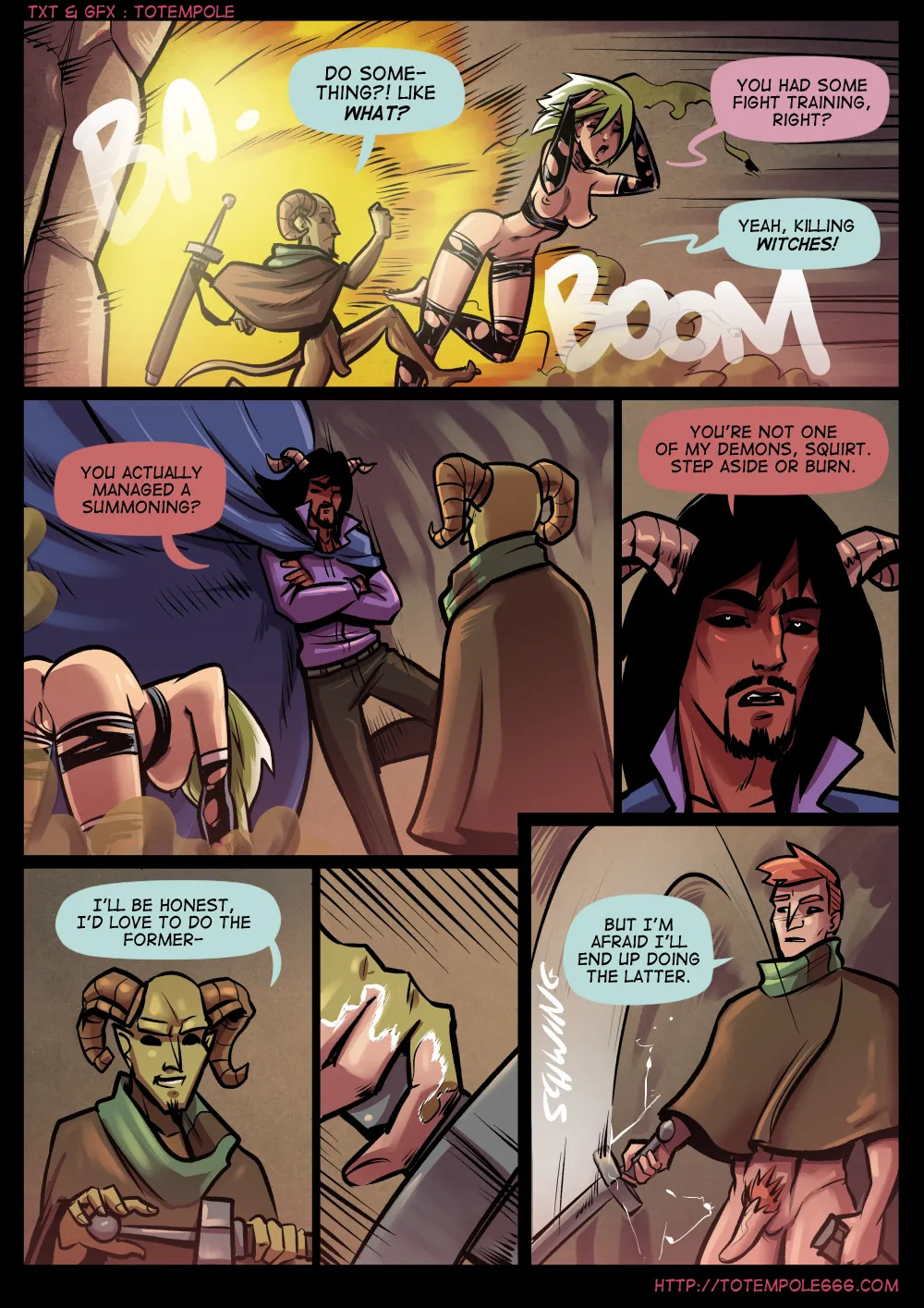 [Totempole] The Cummoner [Ongoing] - Page 346