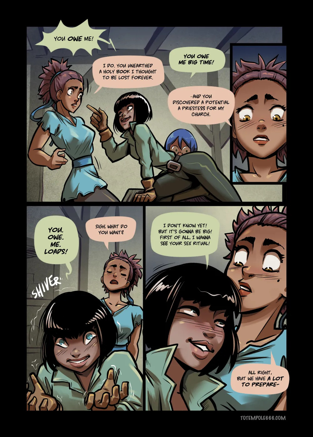 [Totempole] The Cummoner [Ongoing] - Page 429