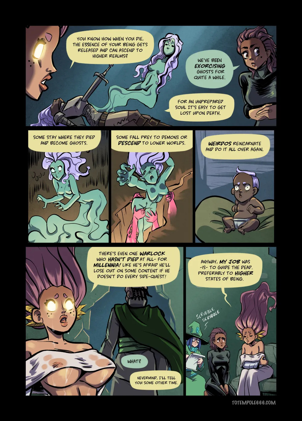 [Totempole] The Cummoner [Ongoing] - Page 443