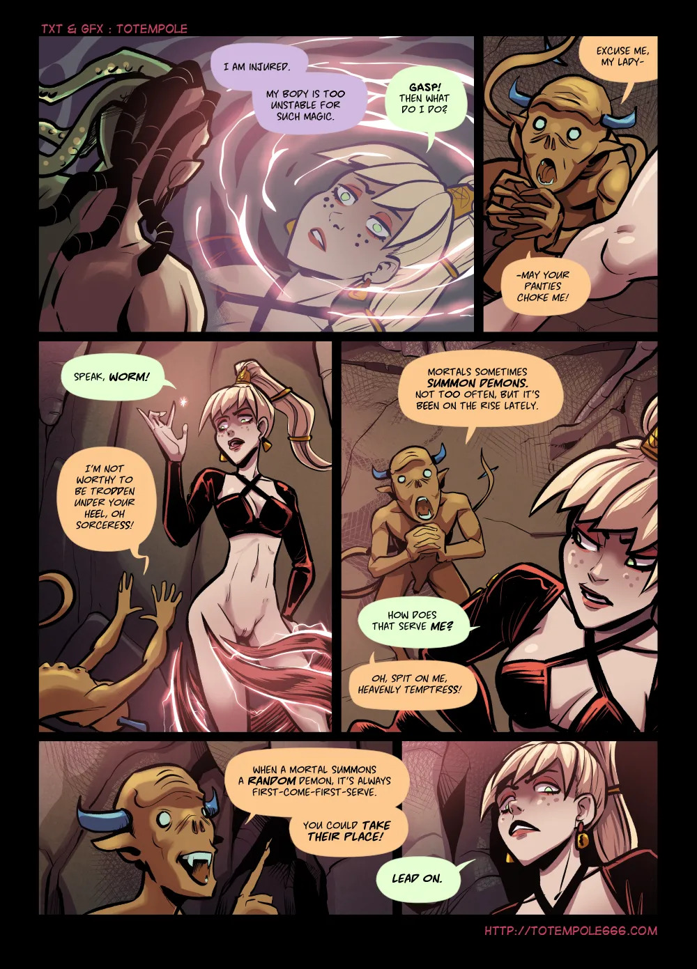 [Totempole] The Cummoner [Ongoing] - Page 455