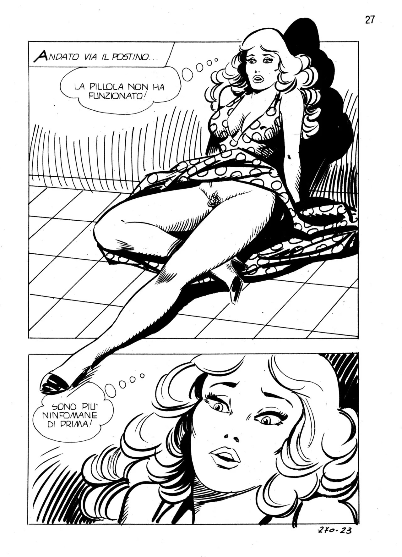 Zora 270 Nuova Serie a4 n50 - Ninfomania Cronica [italian] - Page 27