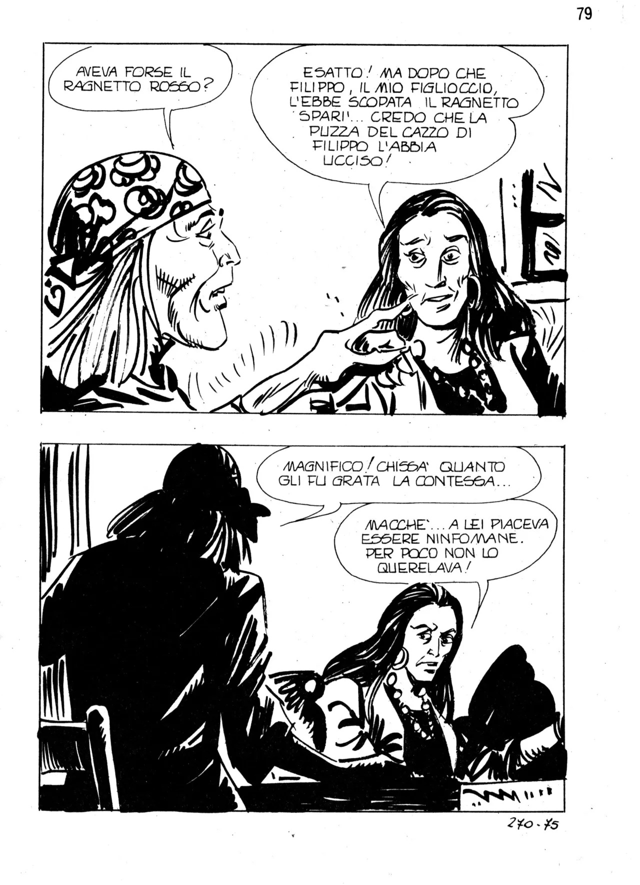 Zora 270 Nuova Serie a4 n50 - Ninfomania Cronica [italian] - Page 79