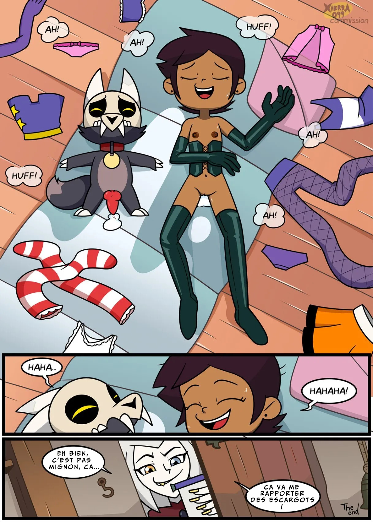 [Xierra099] The Owl house - After Dark: King's Cheer up/Dress up party [French] - Page 12