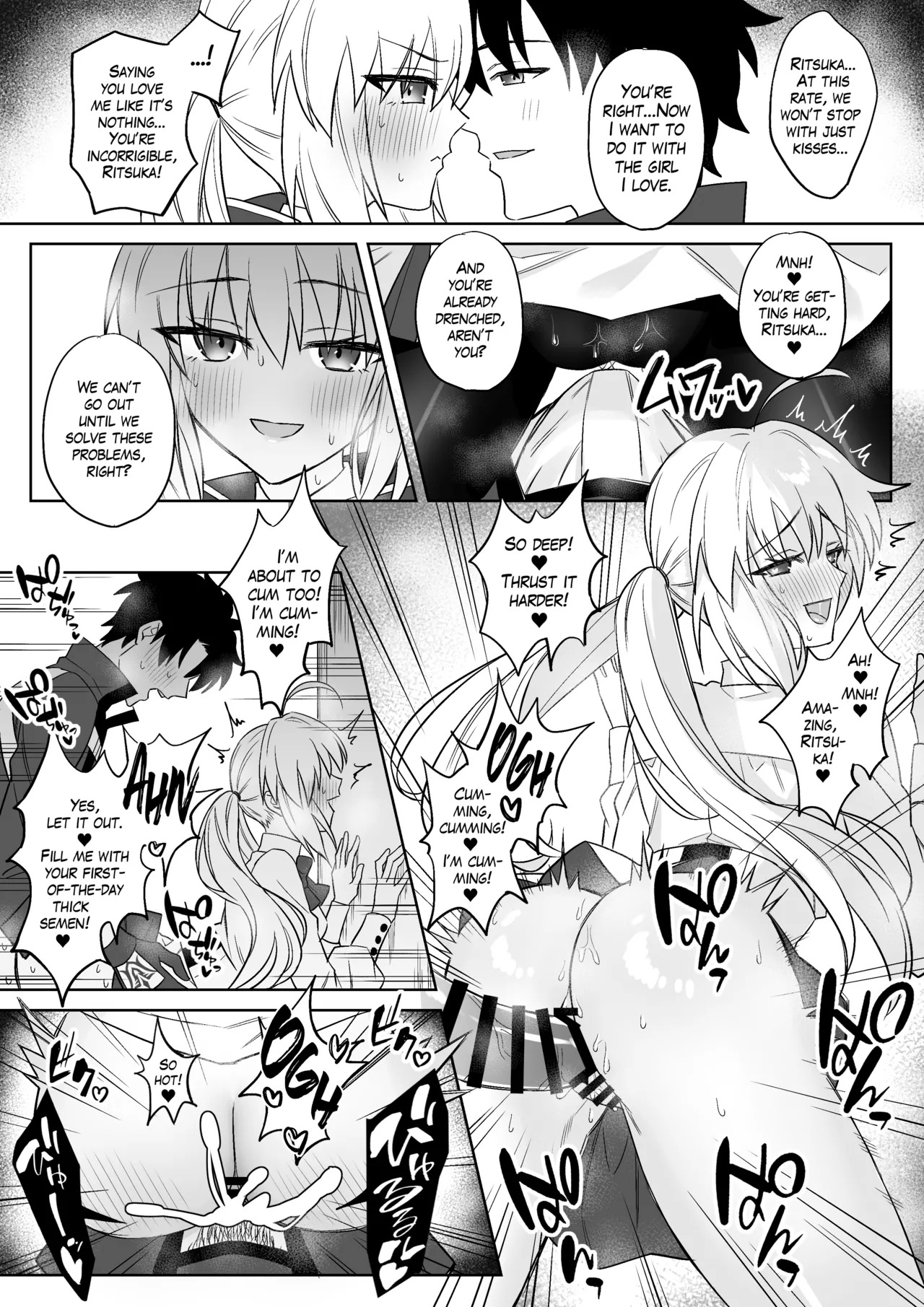 [Hanashima] GudaArCas Short Manga Matome | Gudao x Castoria Short Story Collection (Fate/Grand Order) [English] [The Blavatsky Project] - Page 13
