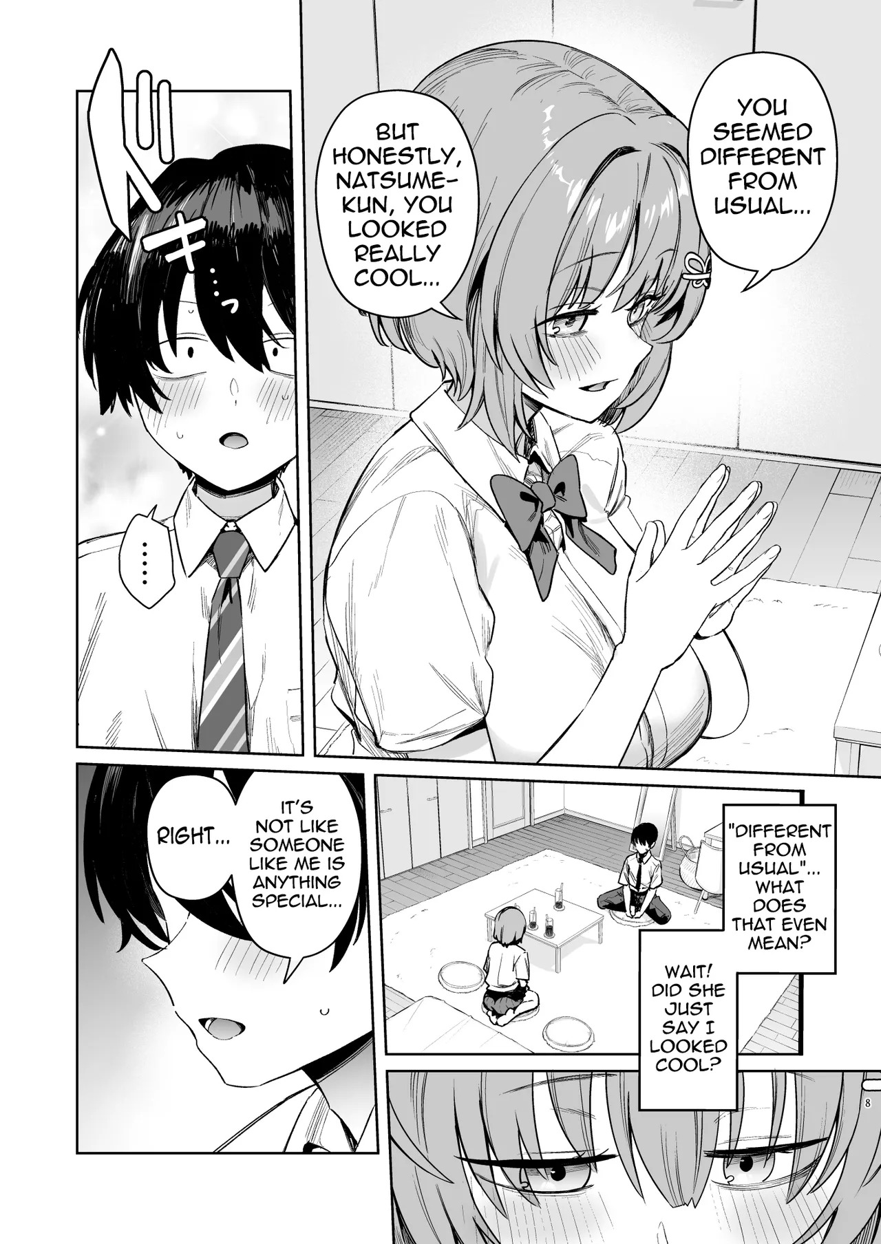 [diletta (Bunapi 397 Yen)] Class de Kakure Ninki no Hirose-san ga Guigui kuru! | Hirose-san, the class's secret crush, is making a bold move! [English] [meganekun_tl] [Digital] - Page 12