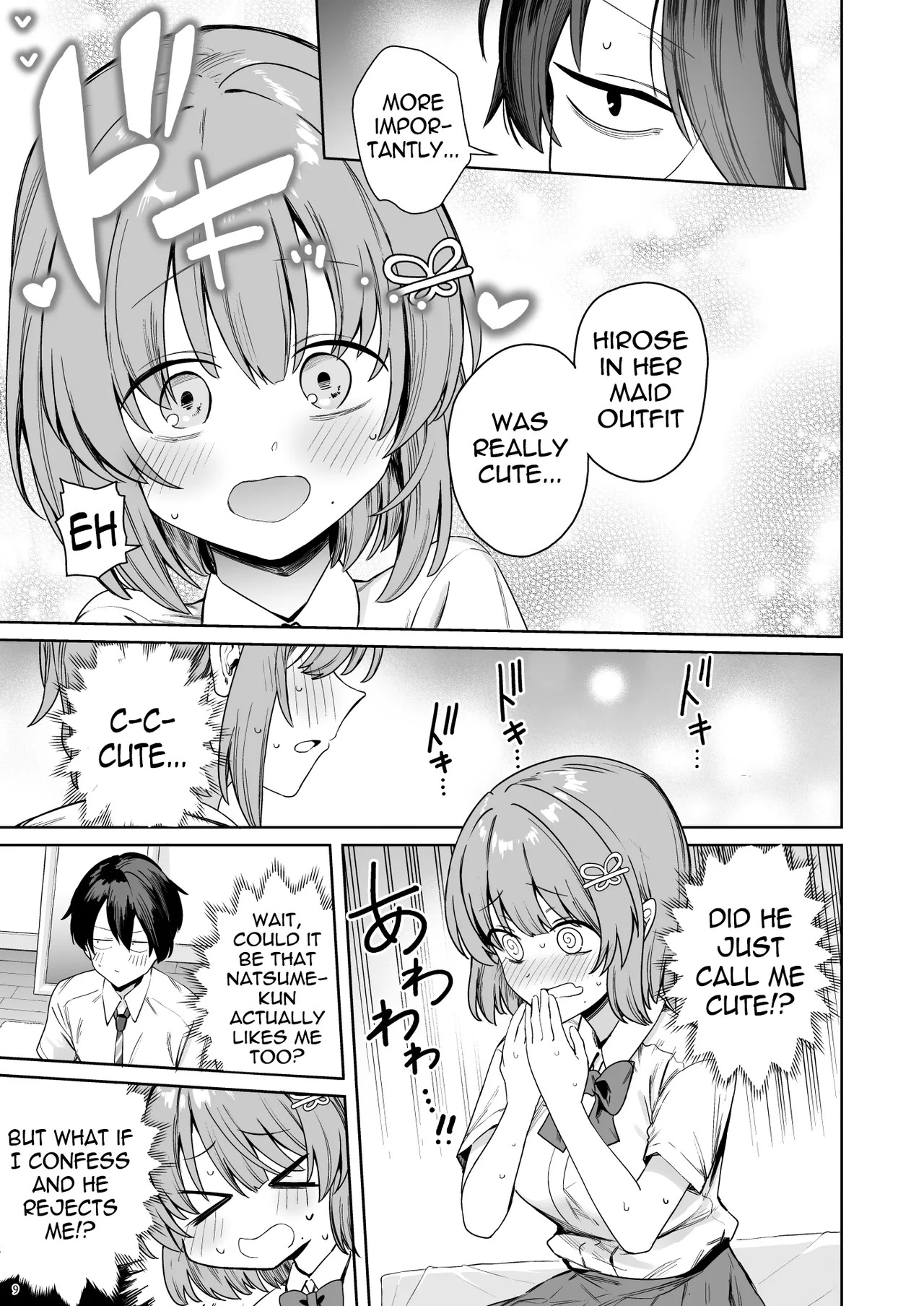 [diletta (Bunapi 397 Yen)] Class de Kakure Ninki no Hirose-san ga Guigui kuru! | Hirose-san, the class's secret crush, is making a bold move! [English] [meganekun_tl] [Digital] - Page 13