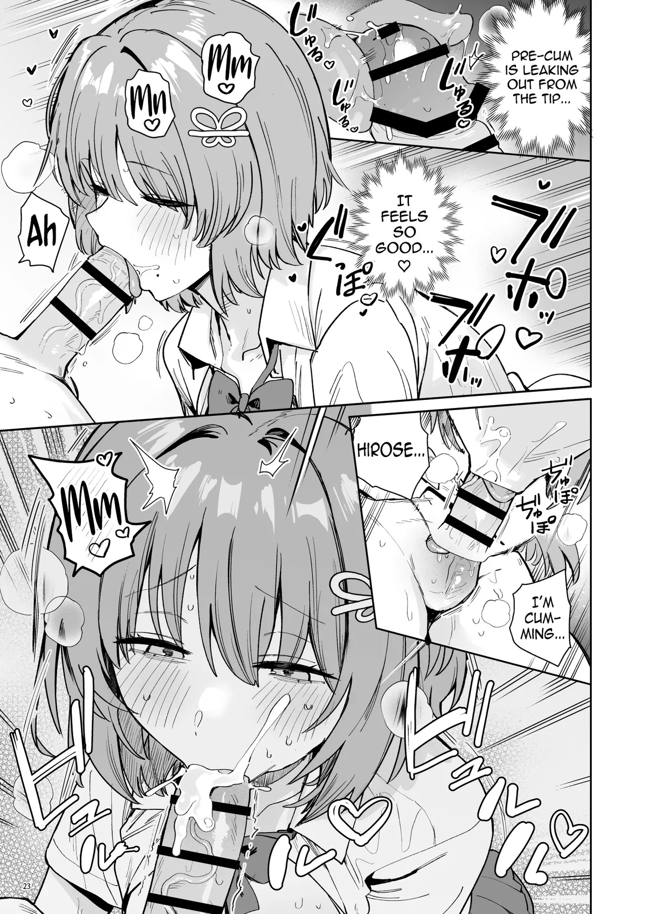 [diletta (Bunapi 397 Yen)] Class de Kakure Ninki no Hirose-san ga Guigui kuru! | Hirose-san, the class's secret crush, is making a bold move! [English] [meganekun_tl] [Digital] - Page 27