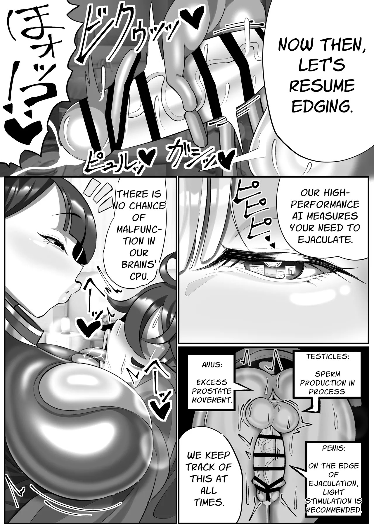 [Madofu Mura (Madofu)] Kikaiteki Futanari Shasei Kanri | Mechanical Futanari Ejaculation Control [English] [Penguin Piper] - Page 16