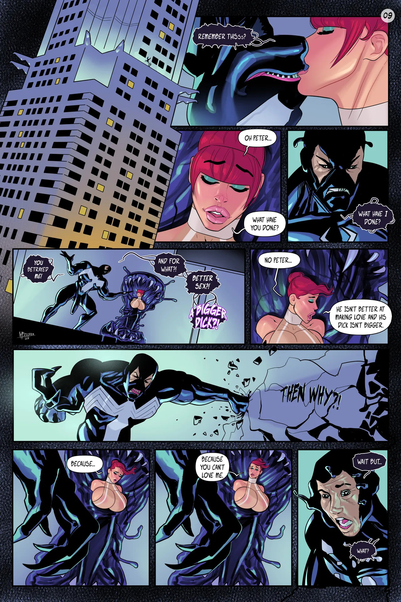 [Meinfischer] Venom's Kiss: Muscle & Bone #3 (Completed) - Page 9