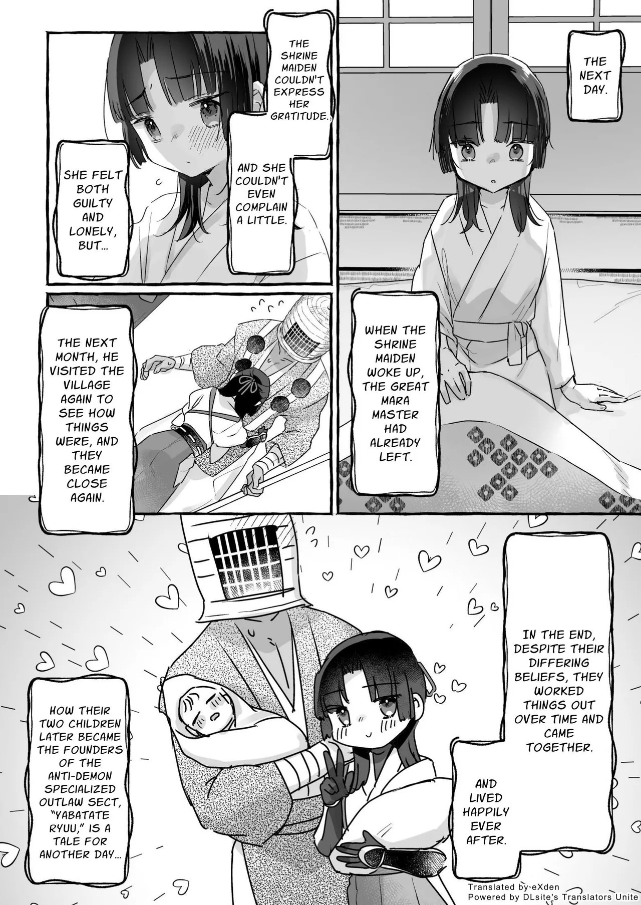 [Tenkirin (Kanroame)] E!? Koko kara Itareru Happy End ga Arun desu ka!!? Shinjite Okuridashita Taima no Miko Hen | What!? Is there a happy ending we can reach from here!? The story of the demon-slaying shrine maiden we trusted and sent out [English] [eXden] [Digital] - Page 22