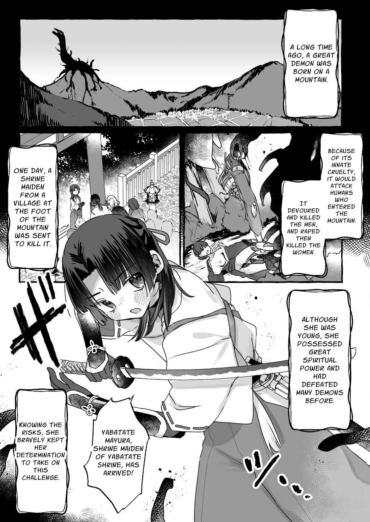[Tenkirin (Kanroame)] E!? Koko kara Itareru Happy End ga Arun desu ka!!? Shinjite Okuridashita Taima no Miko Hen | What!? Is there a happy ending we can reach from here!? The story of the demon-slaying shrine maiden we trusted and sent out [English] [eXden] [Digital] - Page 25