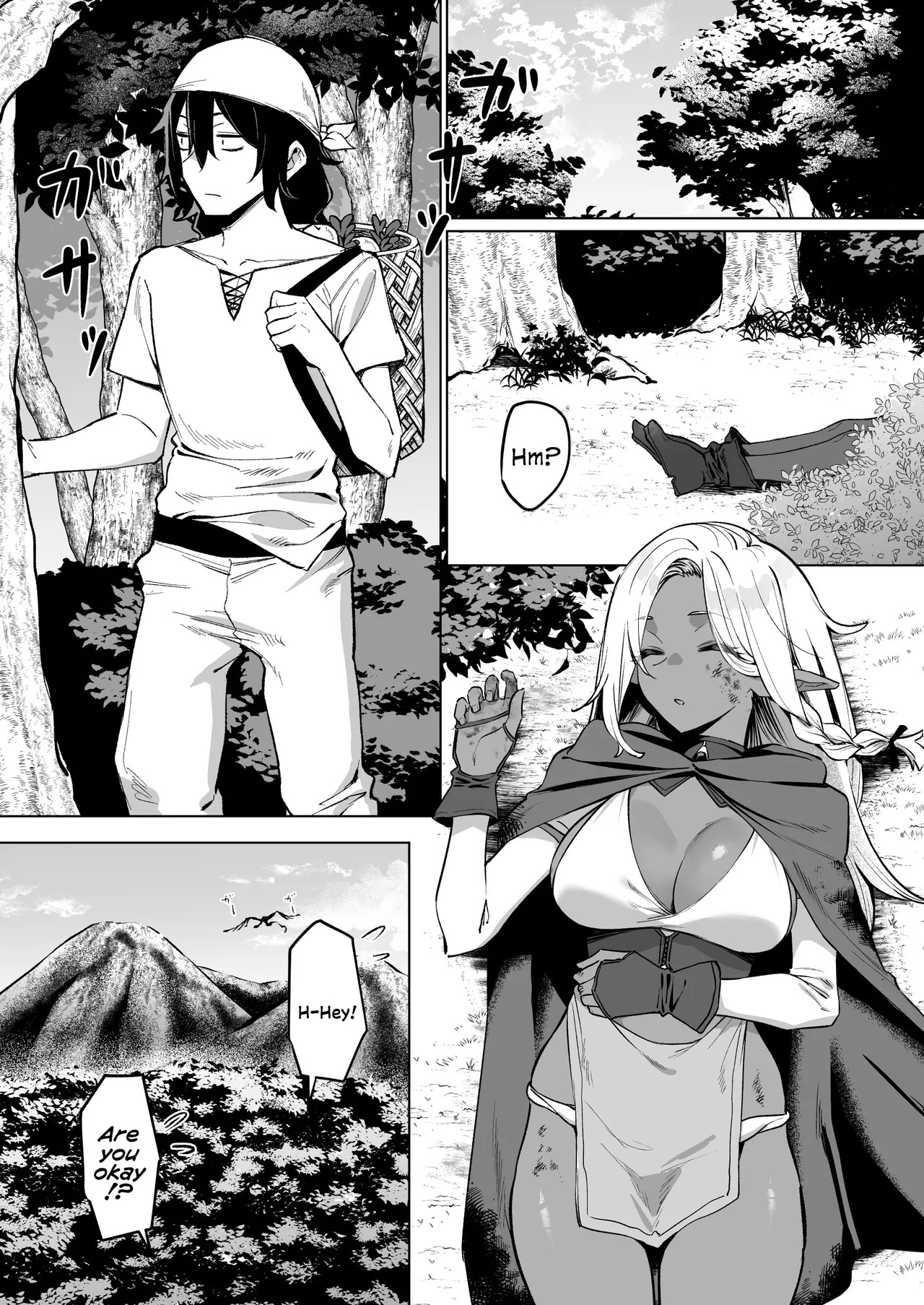 [MM] A Dark Elf Returned The Favour After I Saved Her | Kasshoku Elf o Tasuketara Ongaeshi Sareta Hanashi [English] [Cookie Cruncher] - Page 2