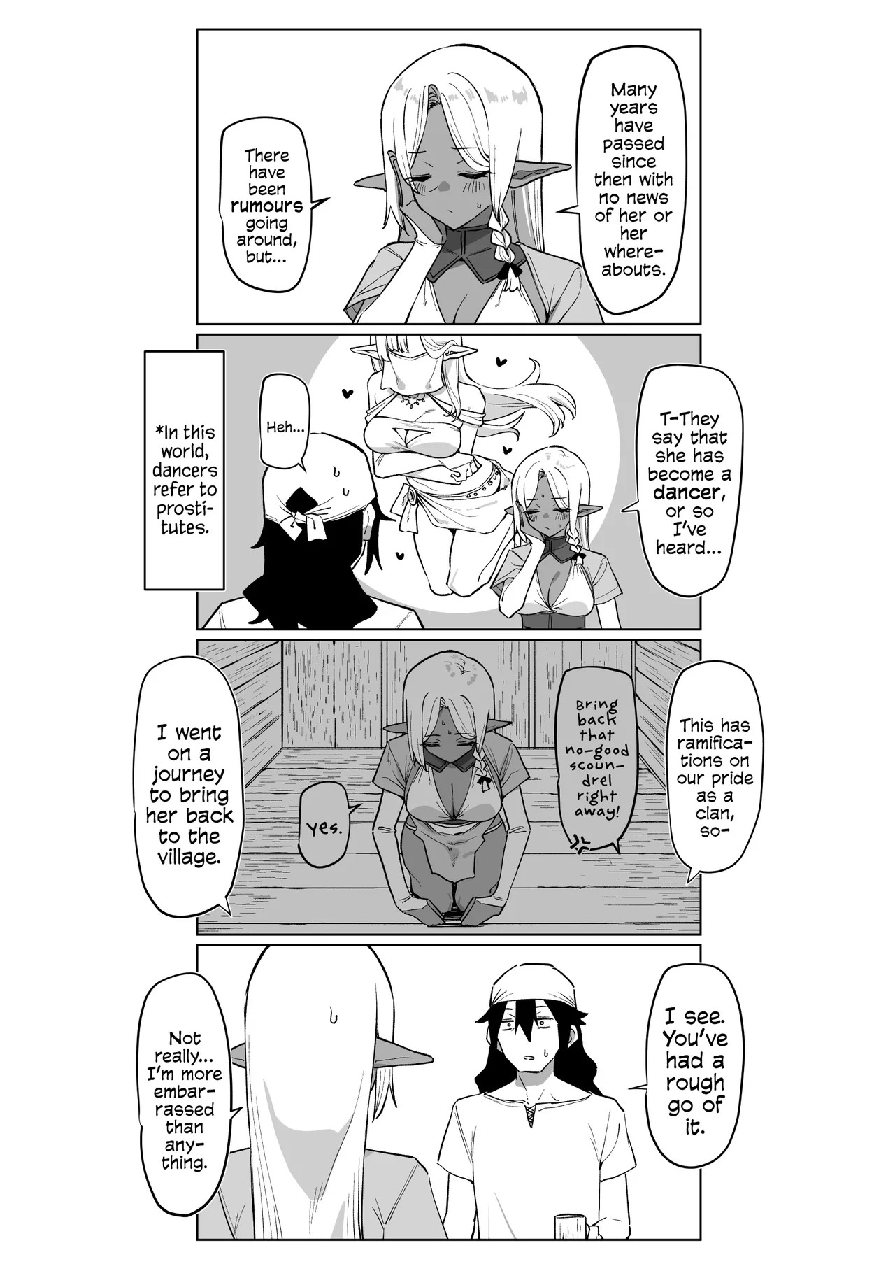 [MM] A Dark Elf Returned The Favour After I Saved Her | Kasshoku Elf o Tasuketara Ongaeshi Sareta Hanashi [English] [Cookie Cruncher] - Page 27