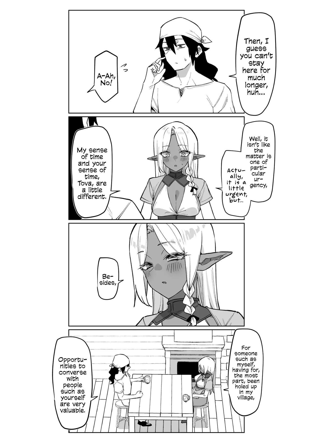 [MM] A Dark Elf Returned The Favour After I Saved Her | Kasshoku Elf o Tasuketara Ongaeshi Sareta Hanashi [English] [Cookie Cruncher] - Page 28