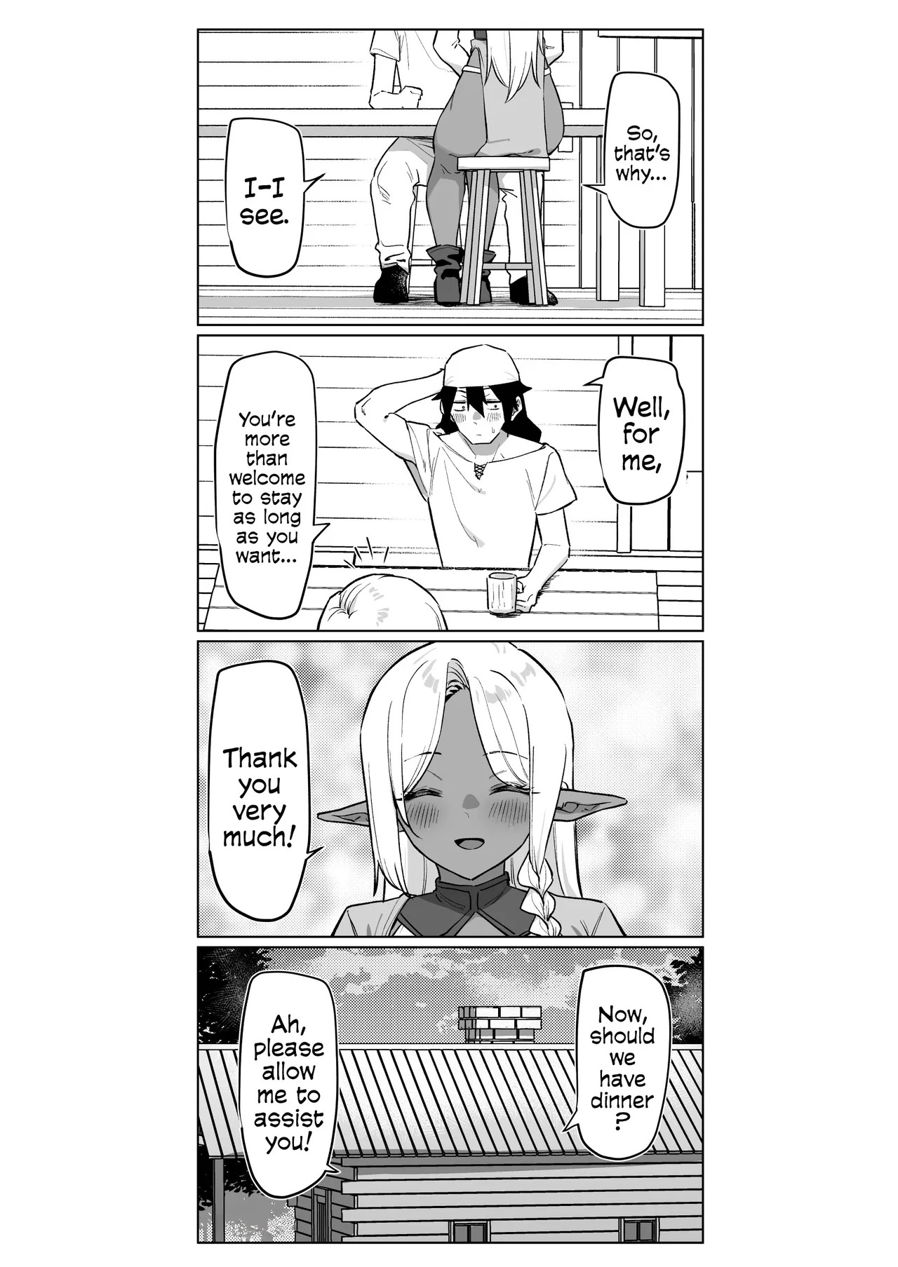 [MM] A Dark Elf Returned The Favour After I Saved Her | Kasshoku Elf o Tasuketara Ongaeshi Sareta Hanashi [English] [Cookie Cruncher] - Page 29