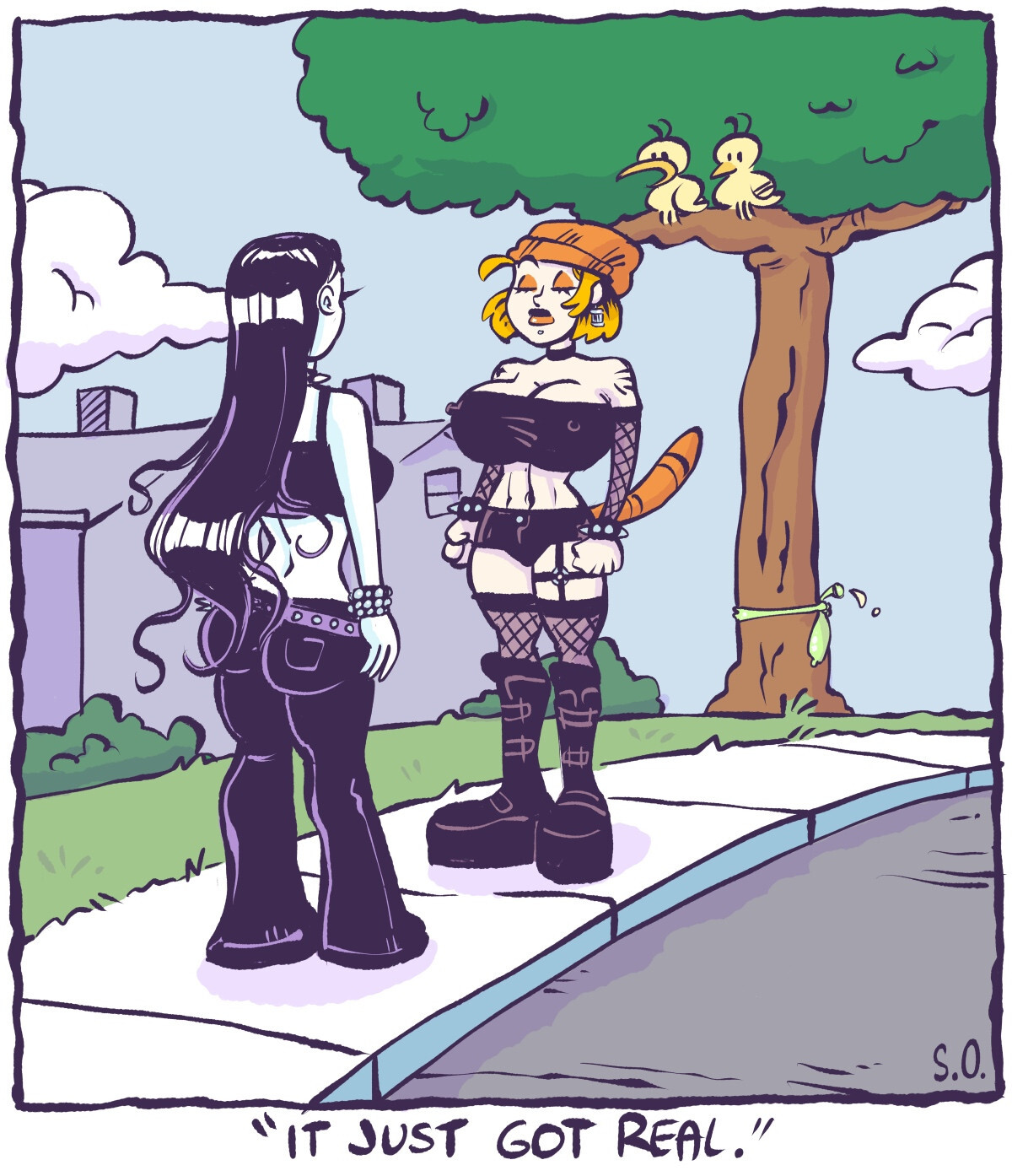 [Seeping Ooze] Goth Bimbo Heathcliff - Page 11
