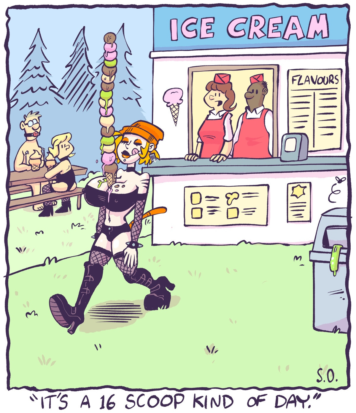 [Seeping Ooze] Goth Bimbo Heathcliff - Page 19