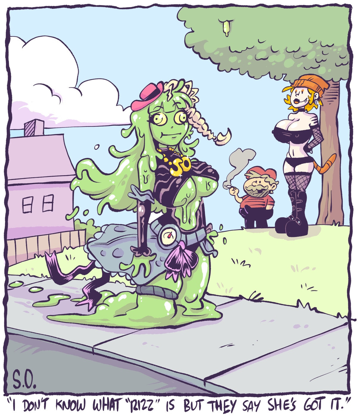 [Seeping Ooze] Goth Bimbo Heathcliff - Page 30