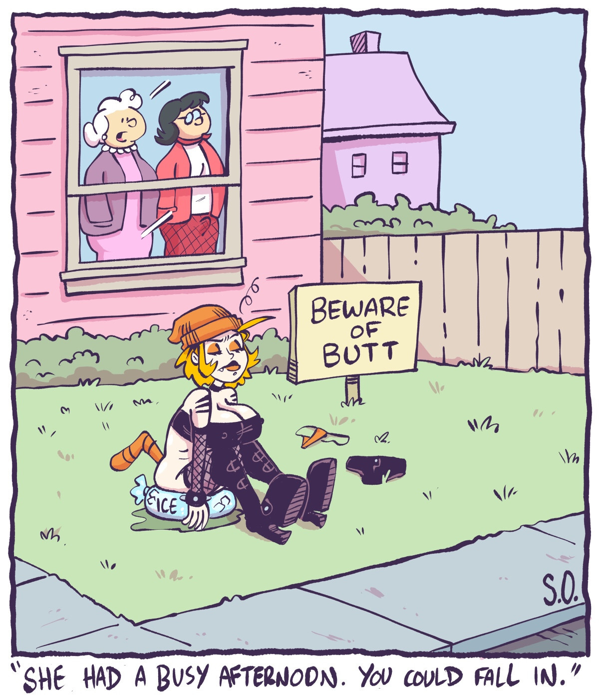[Seeping Ooze] Goth Bimbo Heathcliff - Page 37