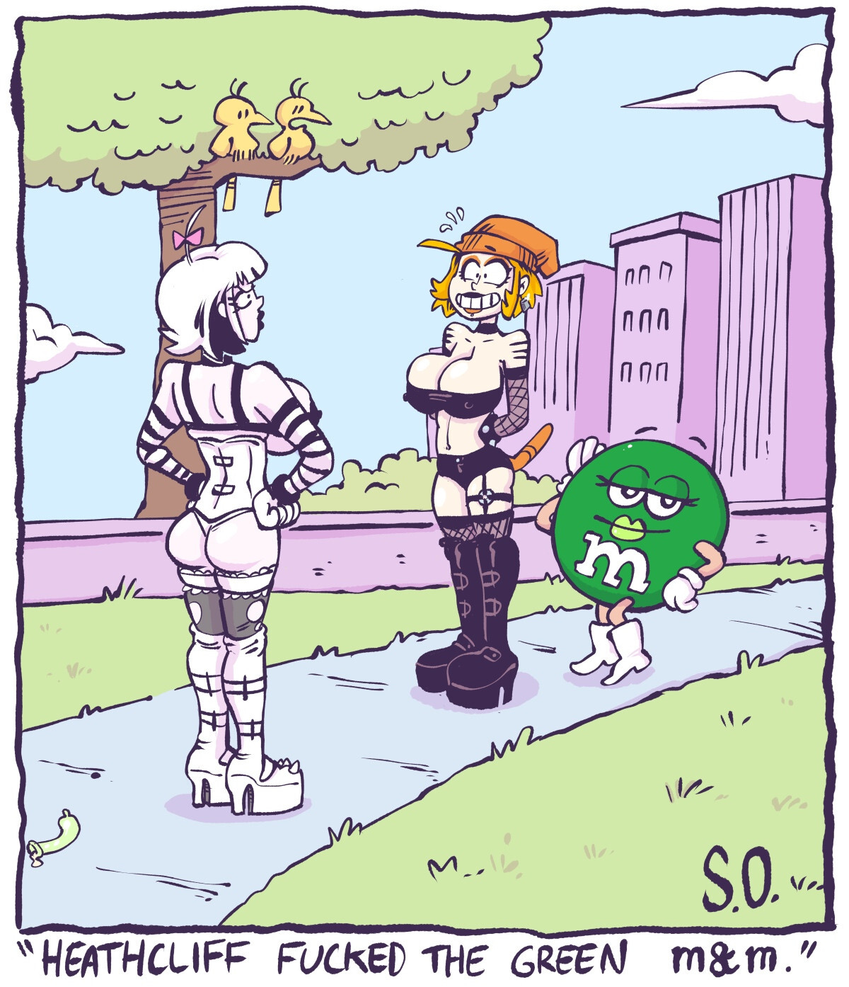 [Seeping Ooze] Goth Bimbo Heathcliff - Page 40
