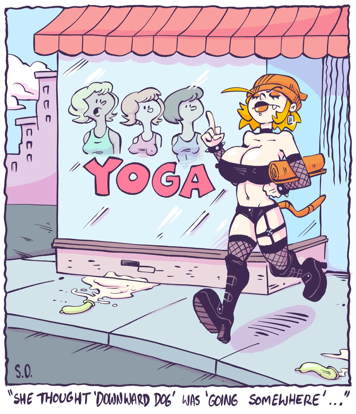 [Seeping Ooze] Goth Bimbo Heathcliff - Page 47