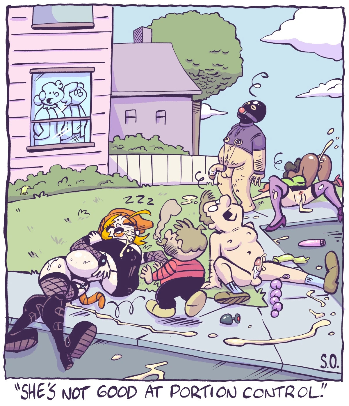 [Seeping Ooze] Goth Bimbo Heathcliff - Page 54