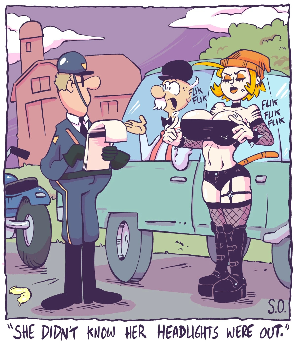 [Seeping Ooze] Goth Bimbo Heathcliff - Page 55