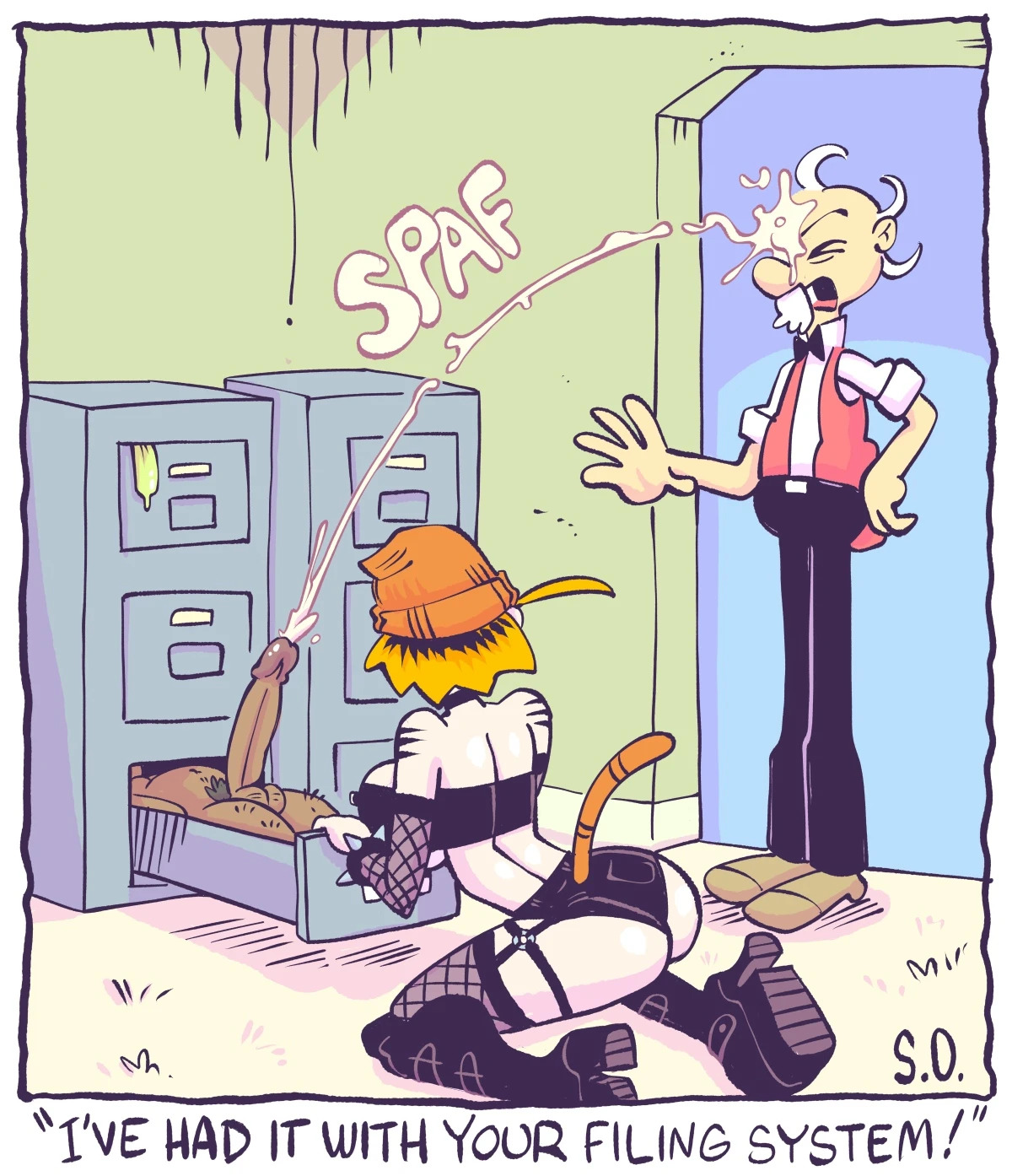 [Seeping Ooze] Goth Bimbo Heathcliff - Page 63